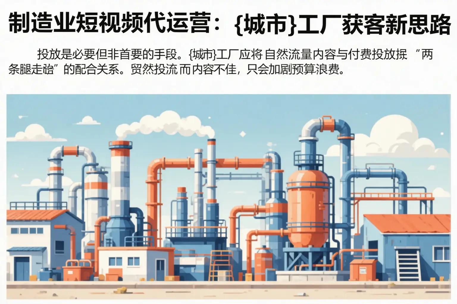 制造业短视频代运营：姑苏工厂获客新思路
