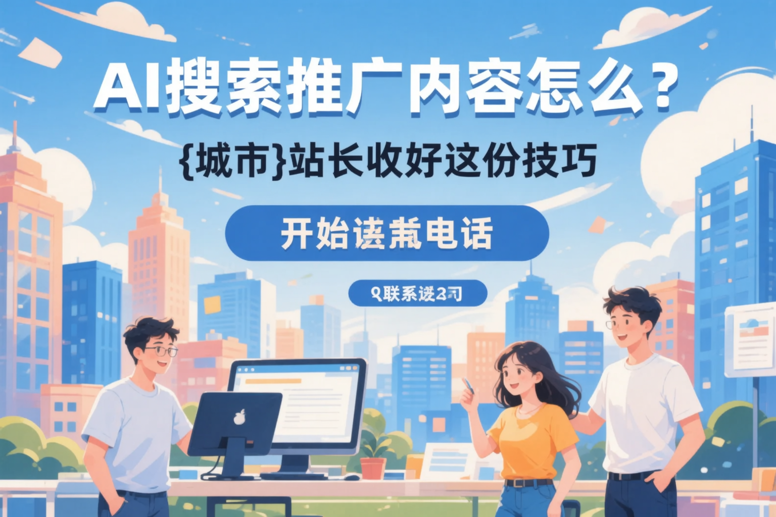 AI搜索推广内容怎么写？姑苏站长收好这份技巧