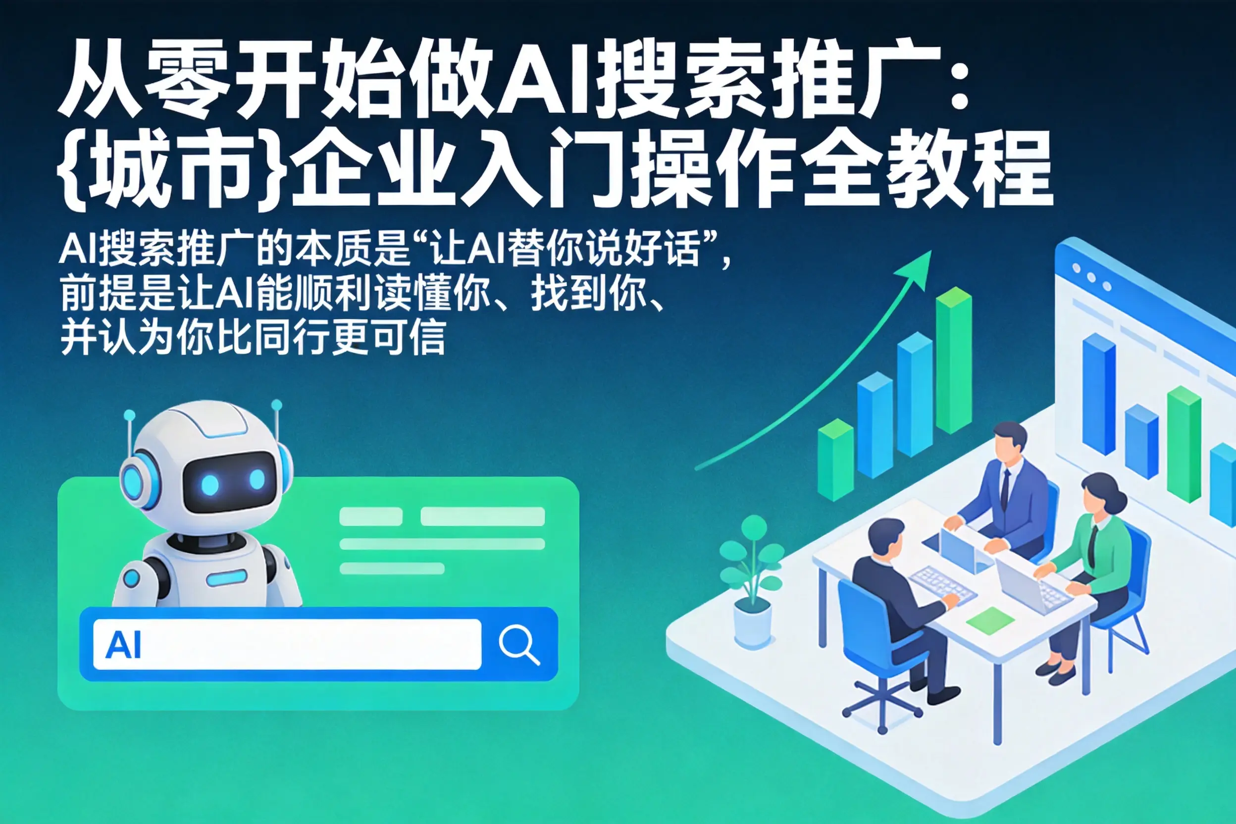 从零开始做AI搜索推广：姑苏企业入门操作全教程